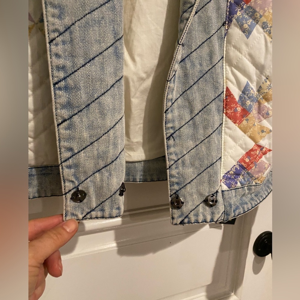 Making Memories Quilted Patchwork Jacket NWT - image 10
